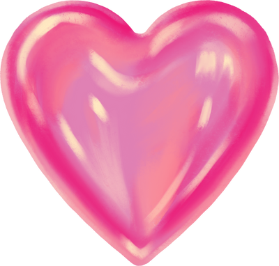 Shiny Airbrush Heart